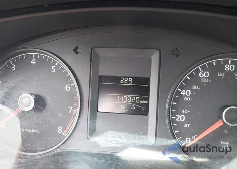 2011 Volkswagen Jetta 2.5L Se из США, поврежденный, VIN 3VWDZ7AJ0BM306118